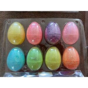 Target Spritz Glitter Easter Eggs Set of 8 Colorful Decorative Fillable Eggs